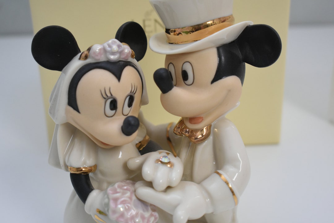 Disney Lenox Minnie's Dream Wedding Ring New With Box Etsy