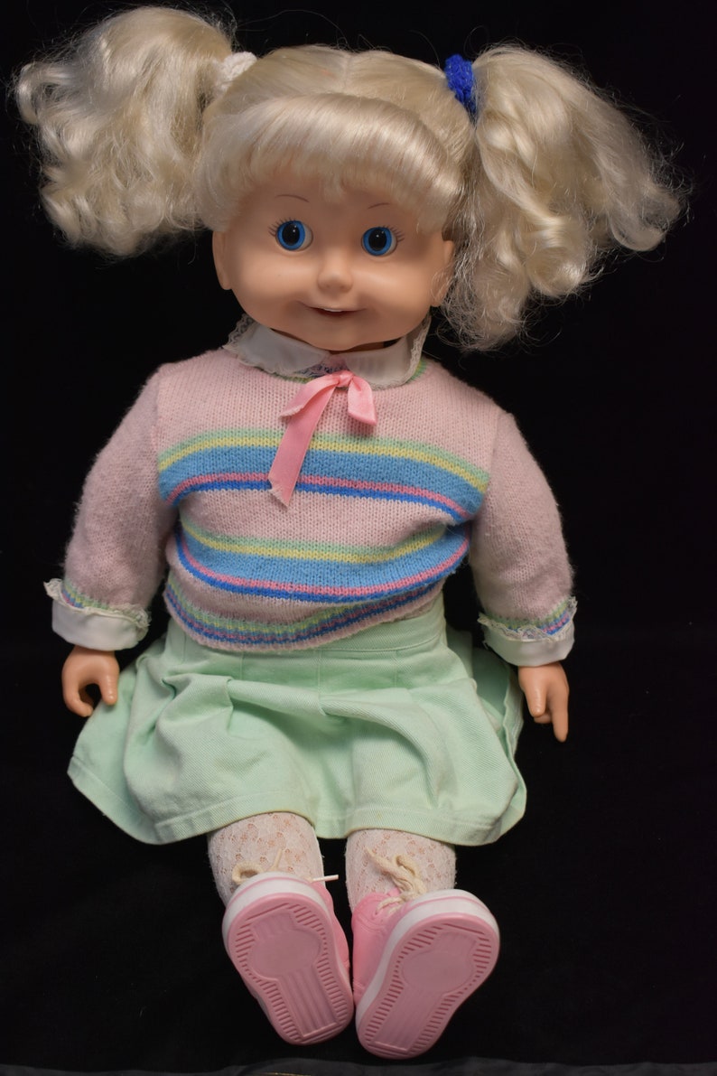 1986 Cricket talking doll cassette tape player tapes Etsy