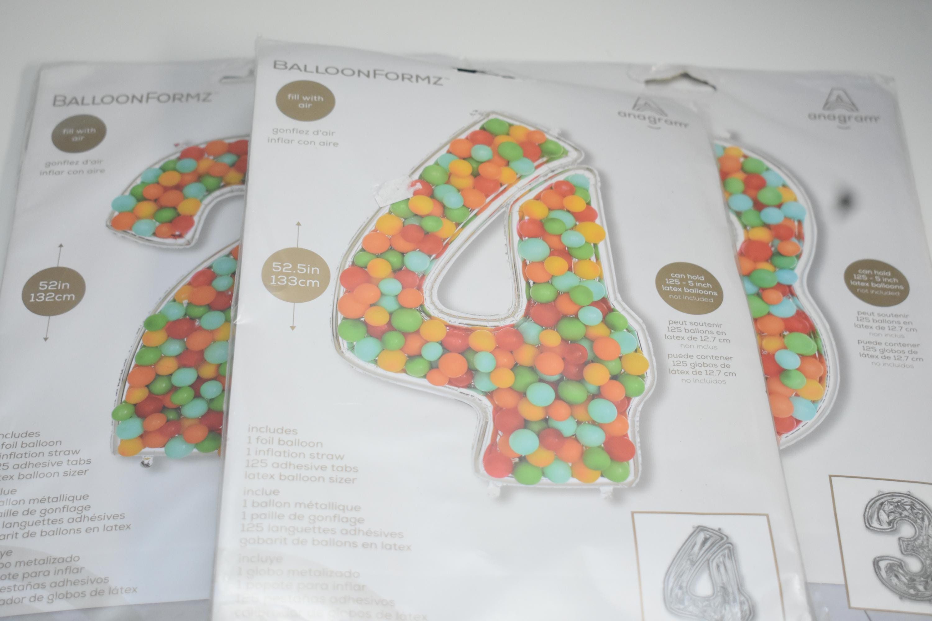 PICK ONE! BalloonFormz Foil Balloon Anagram party birthday anniversary balloon