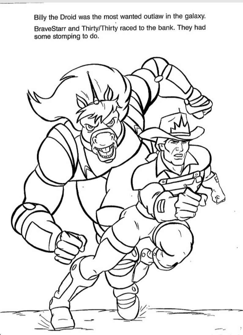 Bravestarr Coloring Pages Coloring Pages