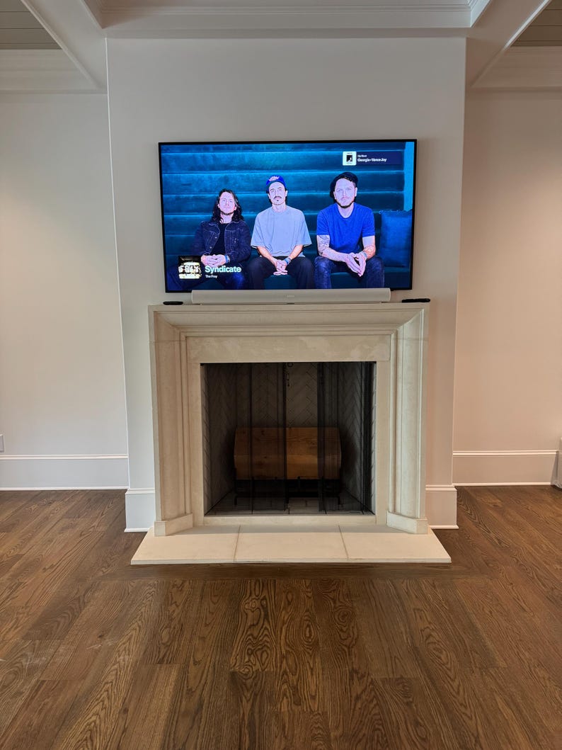 Precast Surround Precast Stone Fireplace Surround - Etsy