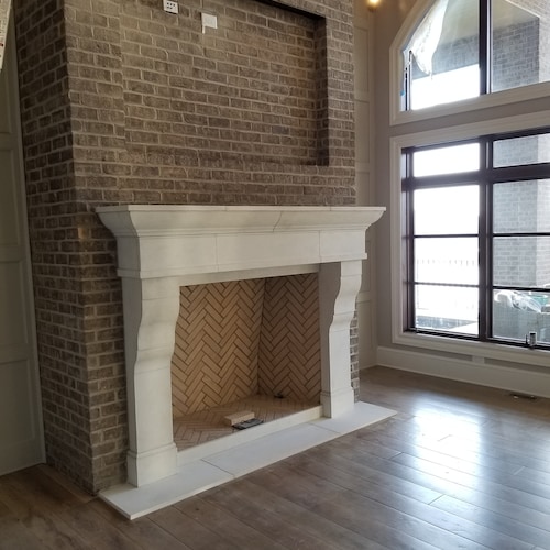 Cast Stone Fireplace Surround Etsy