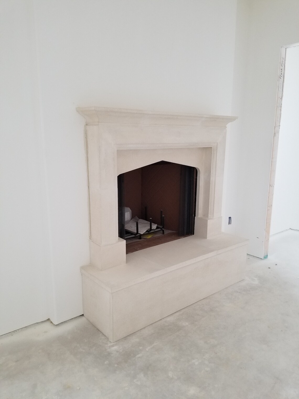 Cast Stone Surround for Fireplace Etsy