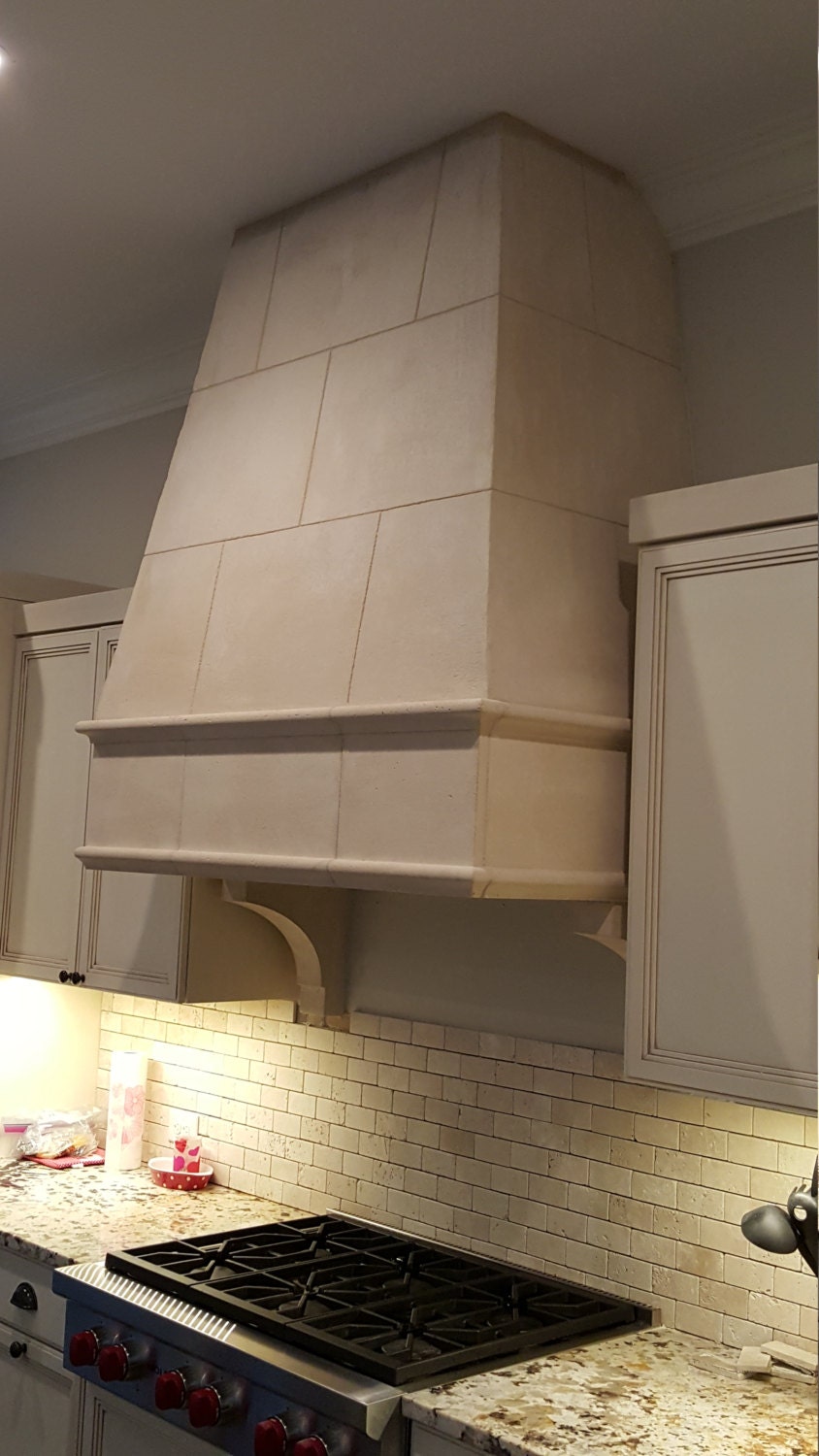 Cast Stone Kitchen Hood Etsy