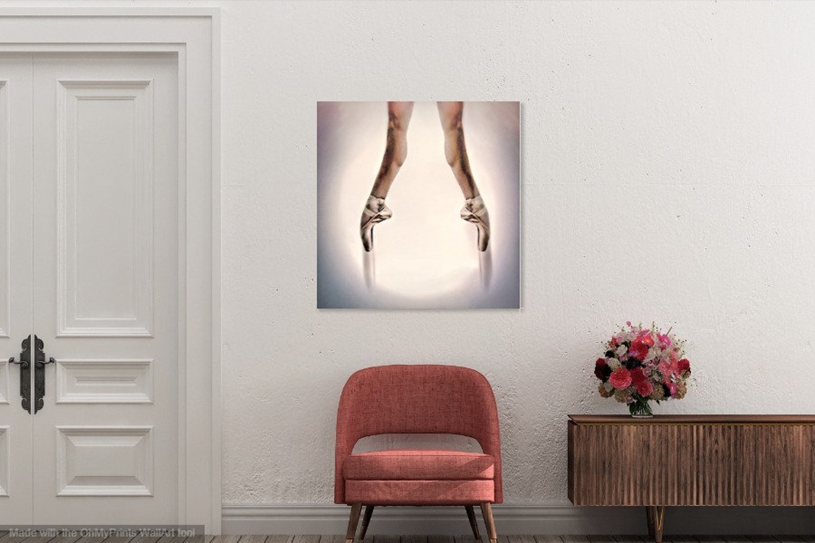 releve-ballet art print-ballerina pointe shoes-ballet-dancer-dance arts-ballet wall art-ballerina decor-free shipping-dancer en
