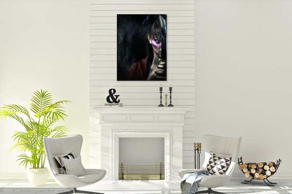 Anime Print Assassin Print Wall Art Home Decor Free Shipping Cinema Art Print Fantasy Art Print Manga Style Art Gift For Manga Fan