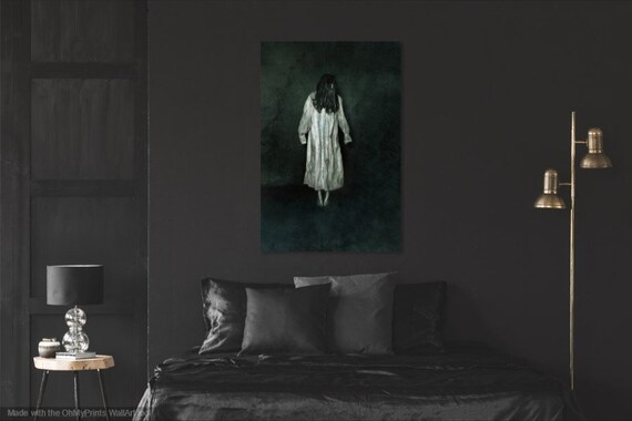 Halloween Art Decor Horror Art Print Levitation Art Photoubernatural Horror Art Grune Style Druckgothic Home Decor Halloween Okkulte Art