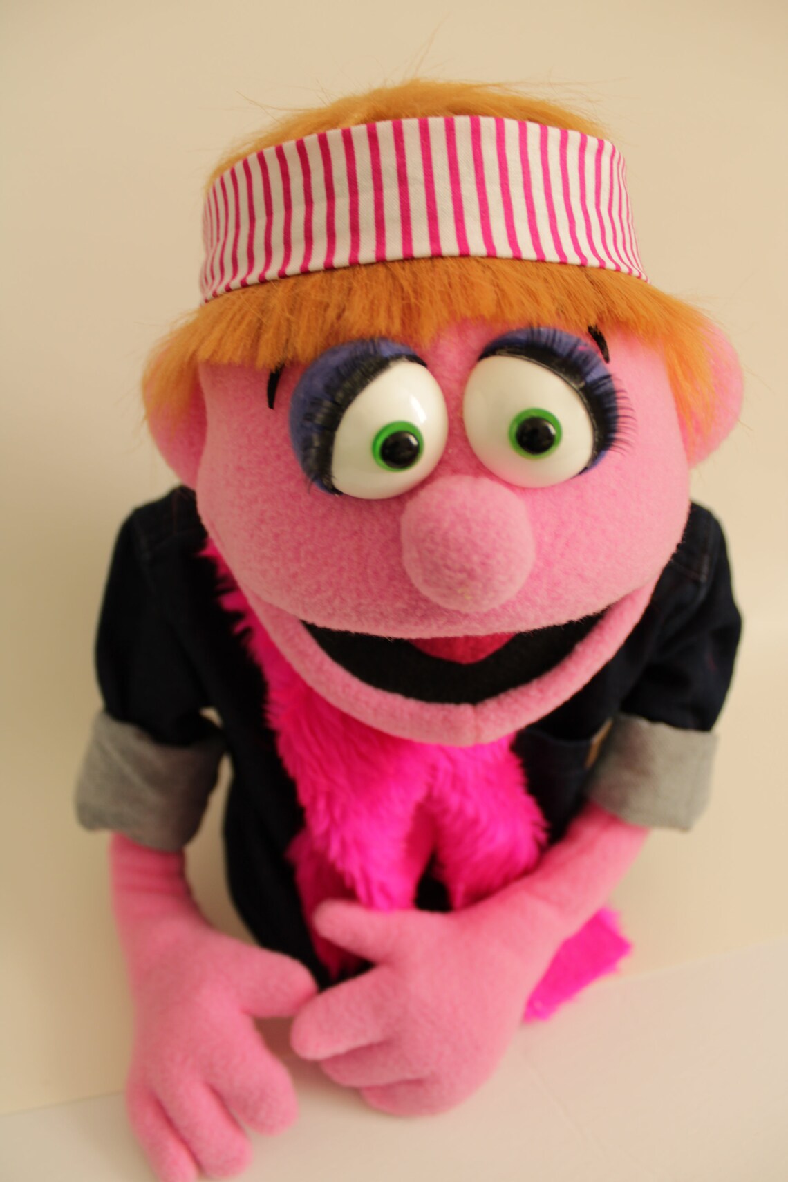 Puppet Caroline Hand Puppet Ventriloquist Puppet Puppet Etsy