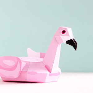 Flamingo Pool Float Favor Box, Flamingo Party, Let's Flamingle, Pool Party, Pink, Sommer Favor Box, Flamingo Herzstück Flamingo Dekoration
