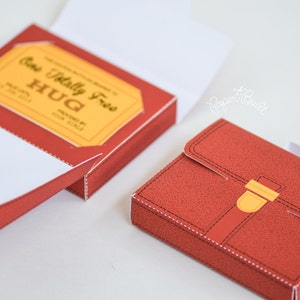 Estuche para tarjetas de regalo, para graduados, idea de regalo para un nuevo trabajo, cartera, regalo de graduación, tarjetero, idea de regalo para el día del padre, primer trabajo