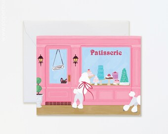 Gestanste Franse patisserie-valentijnskaart – Dog Lovers Paris Bakery