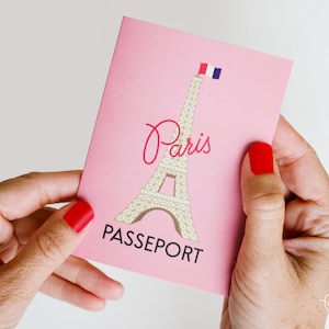 Paris Passport Invitation, Rendez-vous de Paris, Ooh la la, Paris Party, Paris Baby Shower, French Party, Parisienne, Paris Bridal Shower