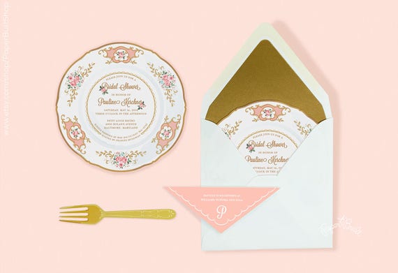baby shower luncheon invitations
