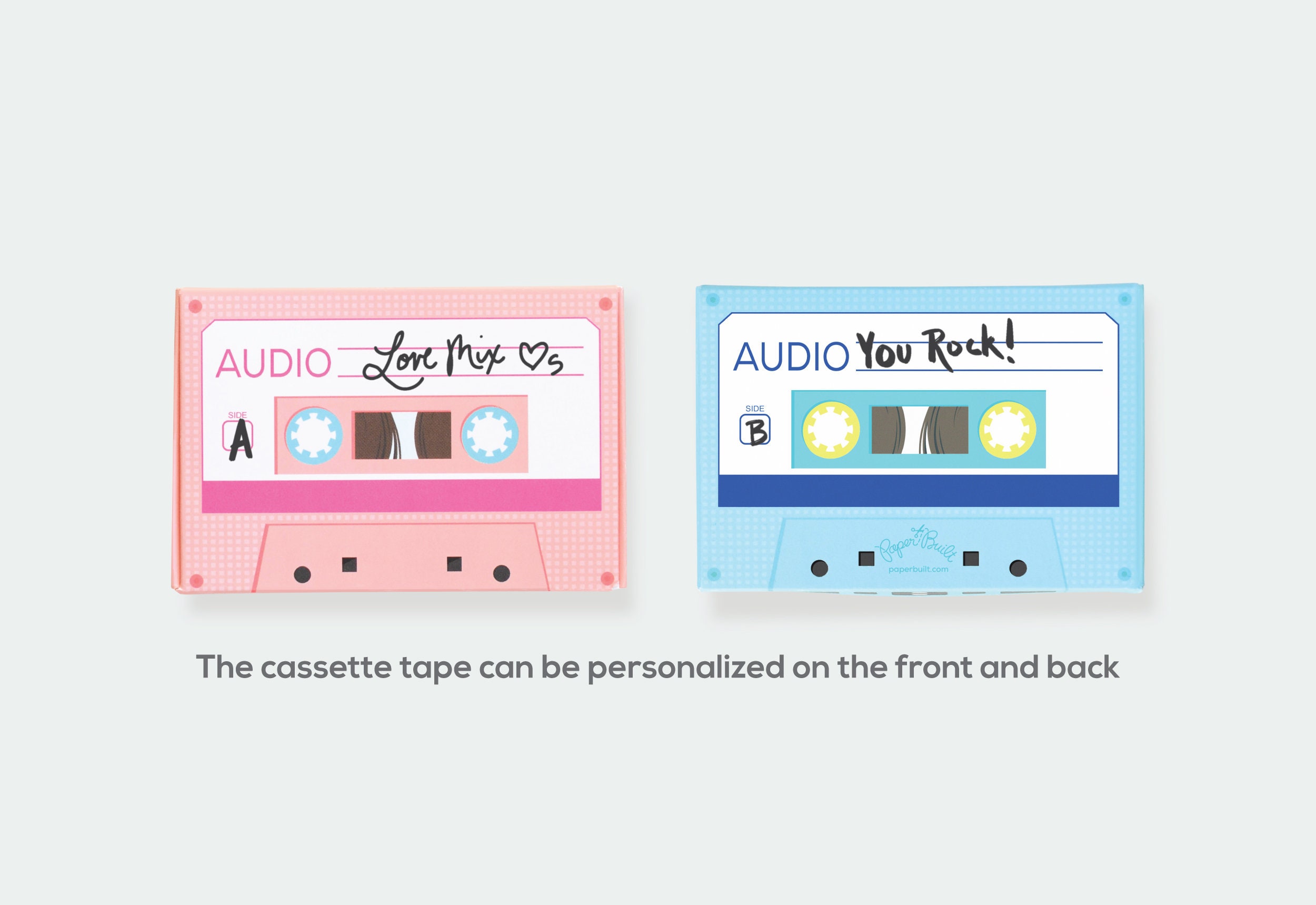 Cassette Tape Gift Card Holder 1980s 80s Mixed Tape Box Etsy