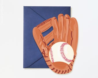 Vous êtes un super cadeau - Porte-carte cadeau avec mitaines de baseball, voeux de sport pour un anniversaire, un amour ou des félicitations