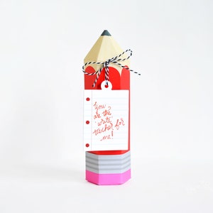Kit de manualidades con lápices para hacer tus propias fiestas, regalo navideño para profesores, caja de regalo con lápices para Navidad, kit de manualidades en 3D, caja de regalo, tarjetero