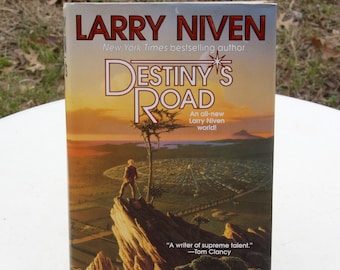 Destiny's Road by Larry Niven, Science Fiction book, hardcover with dust jacket, as new condition, First Edition, June 1997