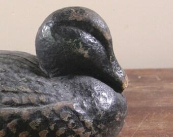 Duck decoy, Carry-Lite Dura-Beak, vintage