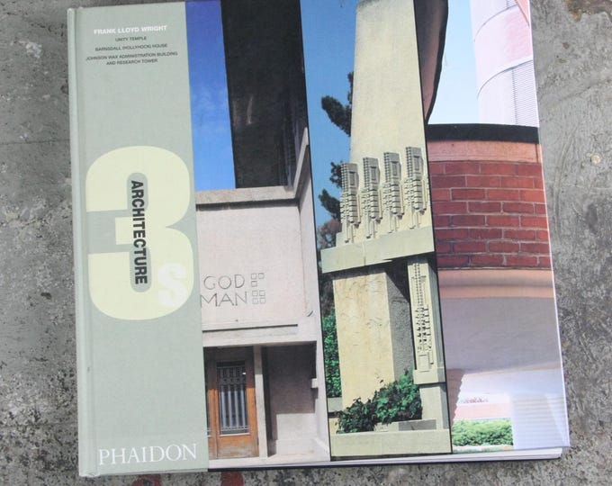 Rare FIRST EDITION Frank Lloyd Wright Architecture Book, Hardcover ...