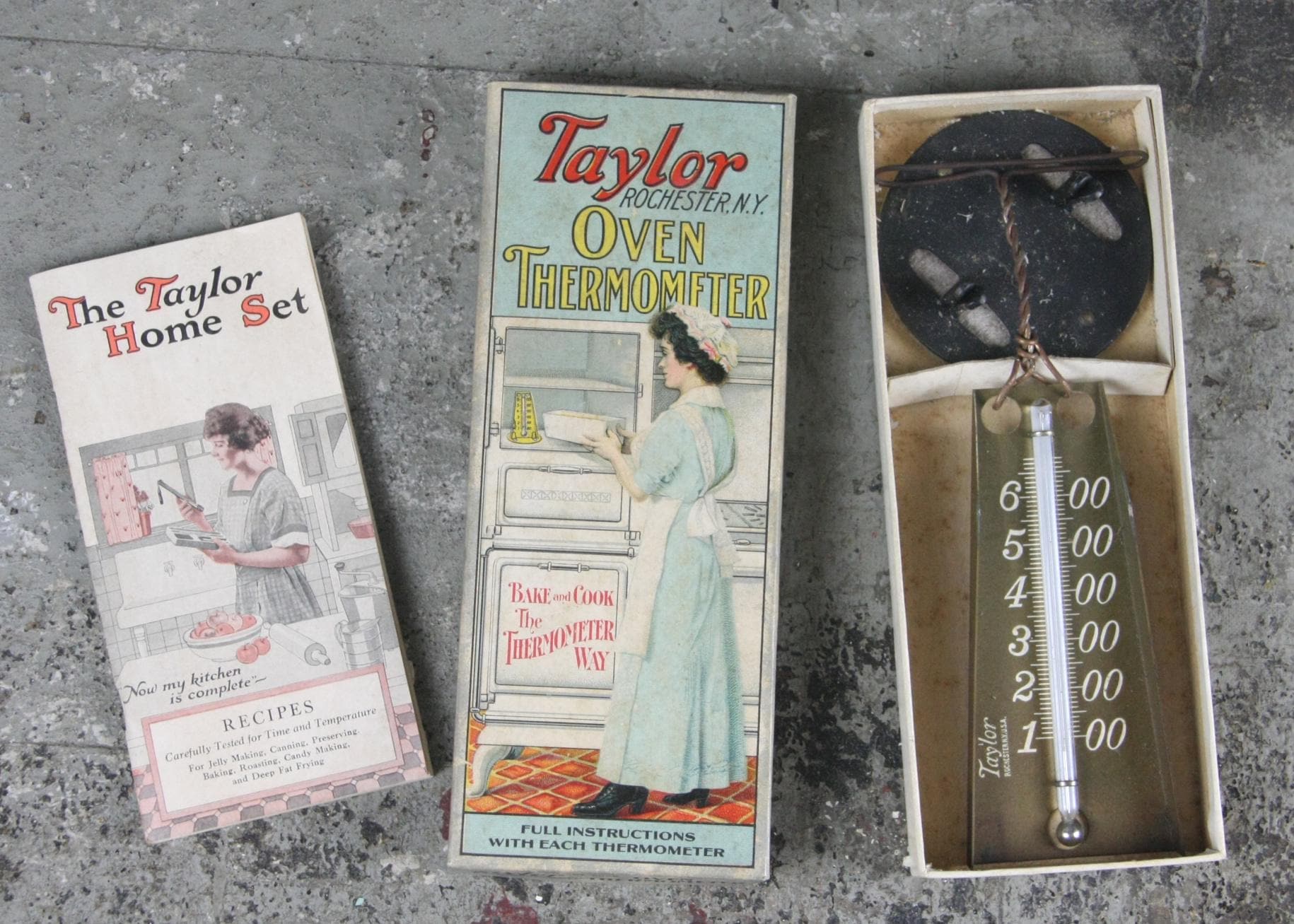 Antique Taylor Thermometer - Etsy