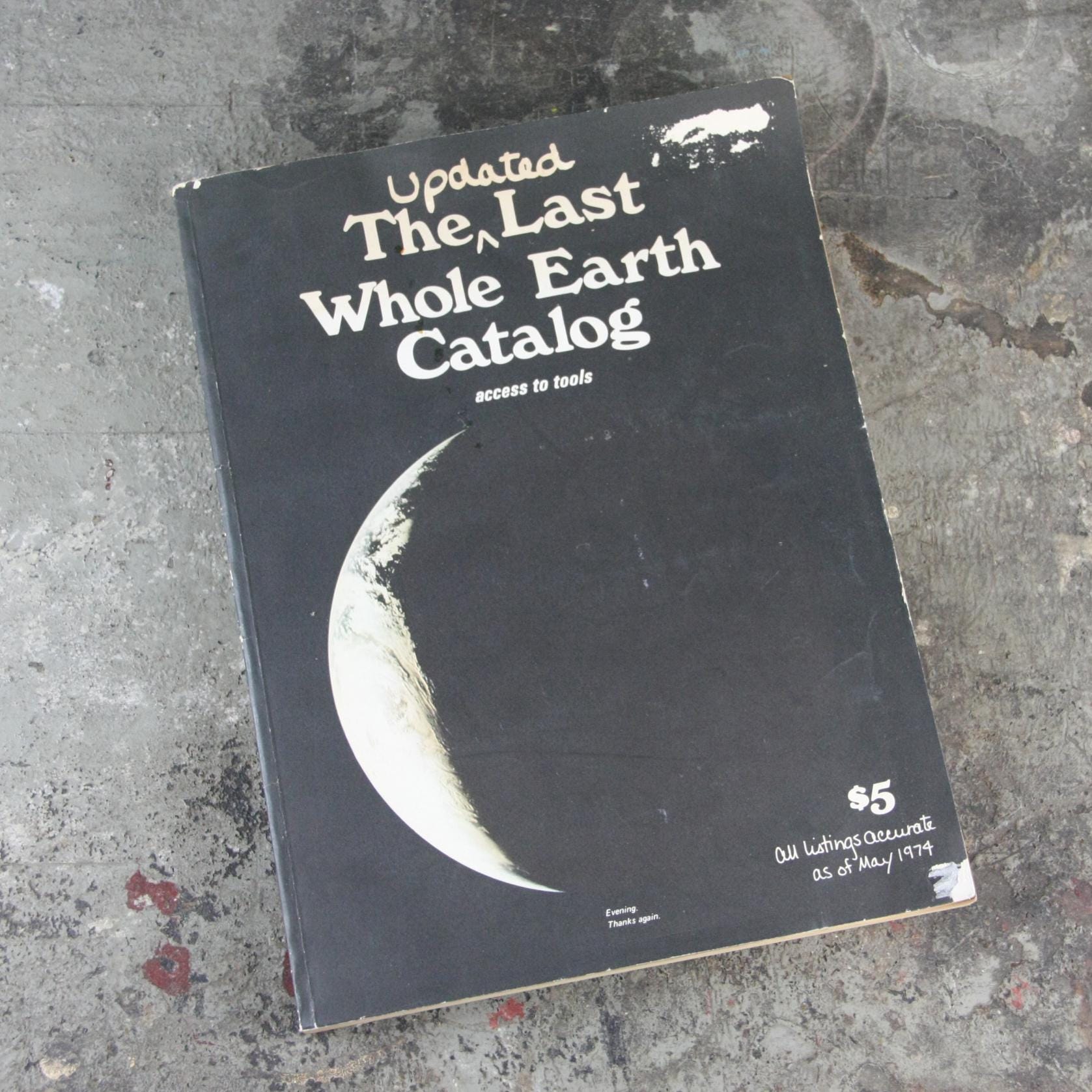 Whole earth catalog - Etsy 日本