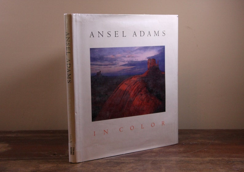 Ansel Adams in Color Art Photography, Coffee Table Book, Former Library