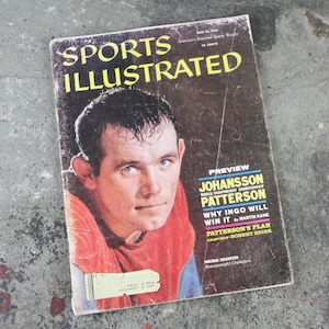 Sports Illustrated June 20, 1960 Heavyweight Boxing Champion Johansson Patterson on Cover