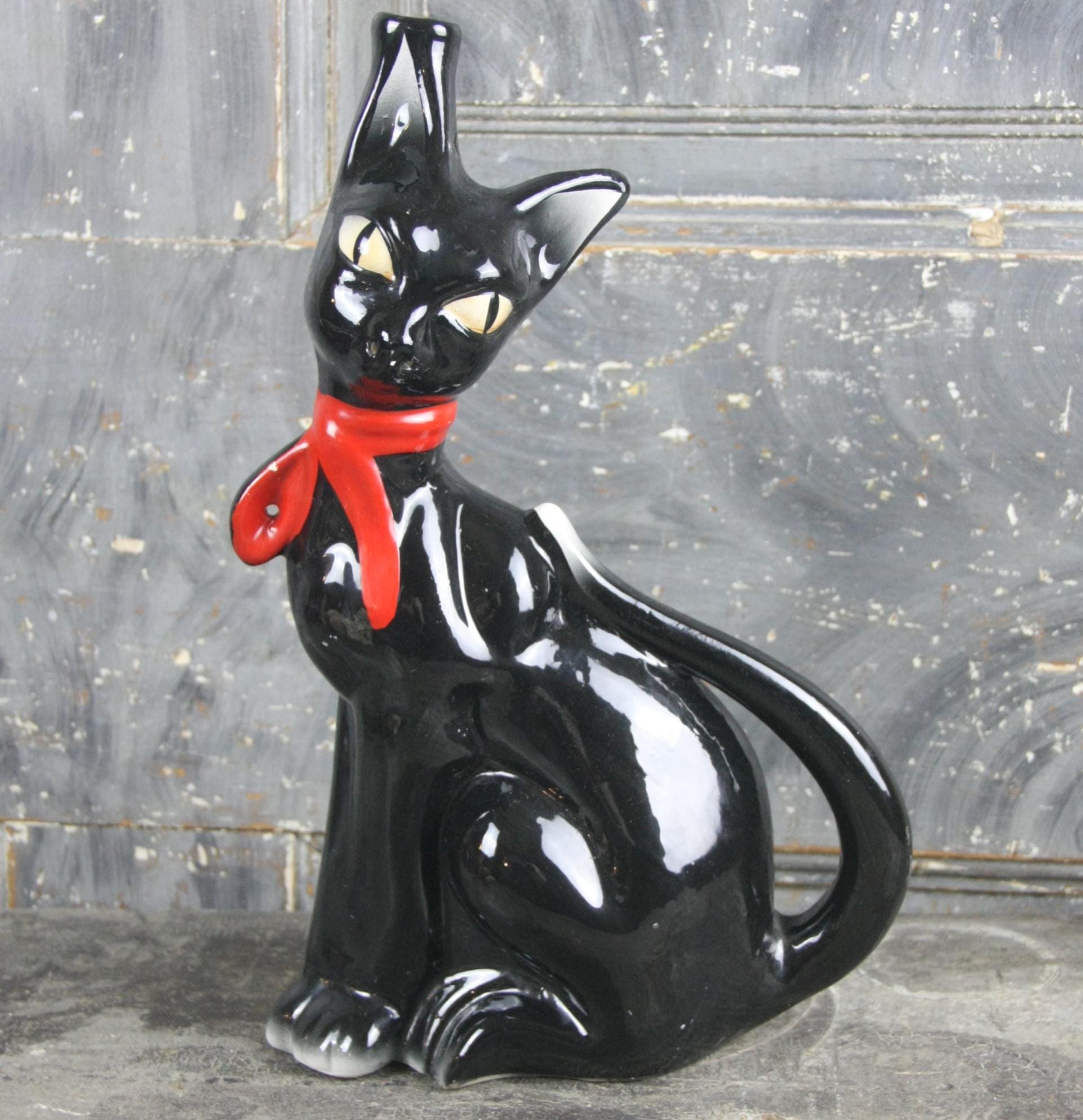 Black Cat Pitcher - Etsy