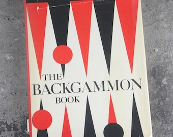 ERSTE AUFLAGE The Backgammon Book von Oswald Jacoby und John R Crawford, Copyright 1970, dritter Druck 1972
