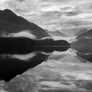 Milford Sound -Limited Edition Fine Art Photography Print, France Art Print, Minimalist Landscape, Certificate of Authenticity