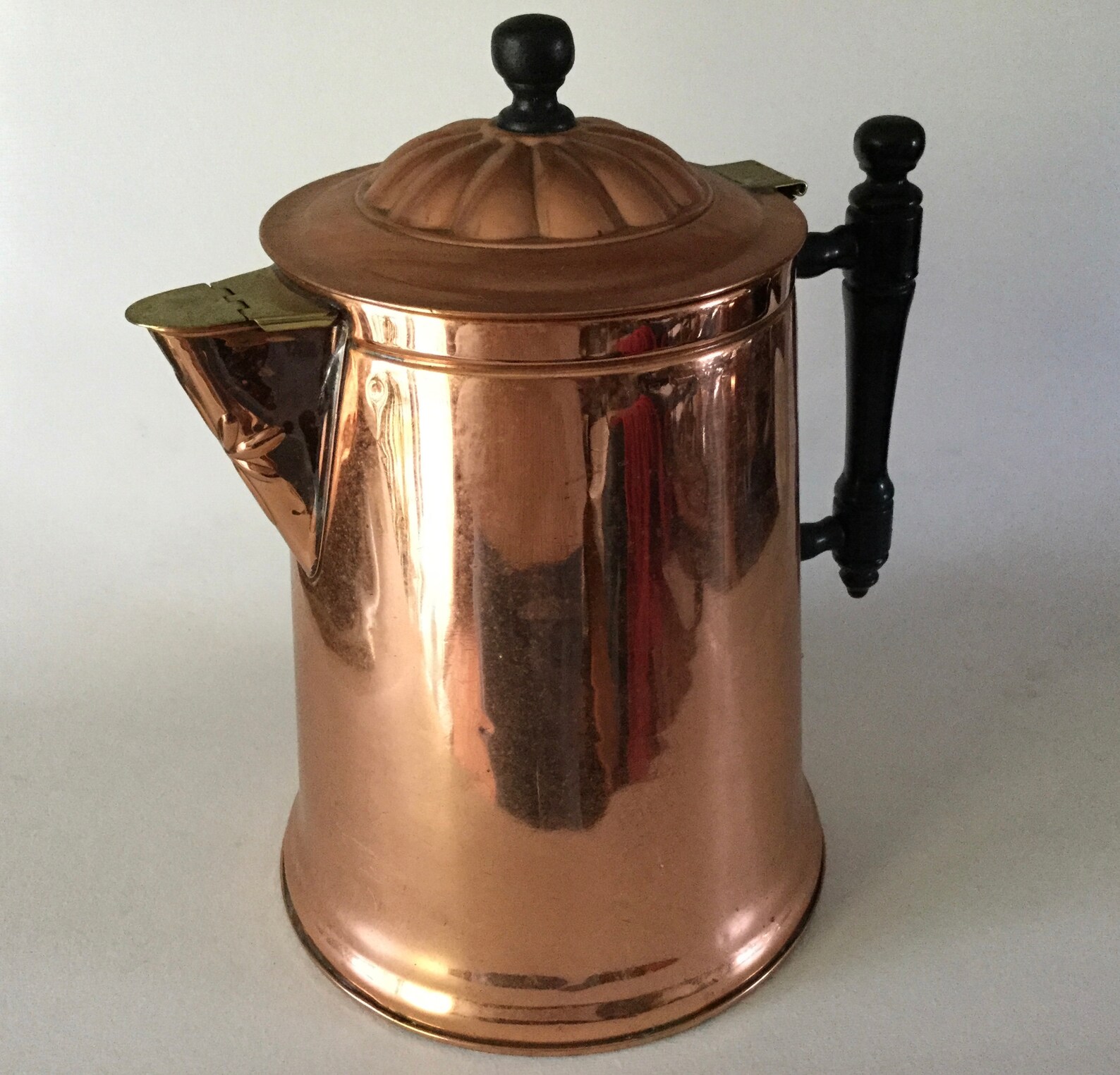 Rare Sgd LISK Antique COPPER Coffee Pot Kettle 10 1/2 Etsy