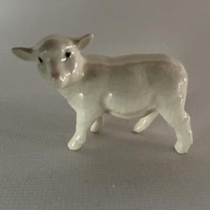 Hagen Renaker mini Lamb California Pottery Vintage