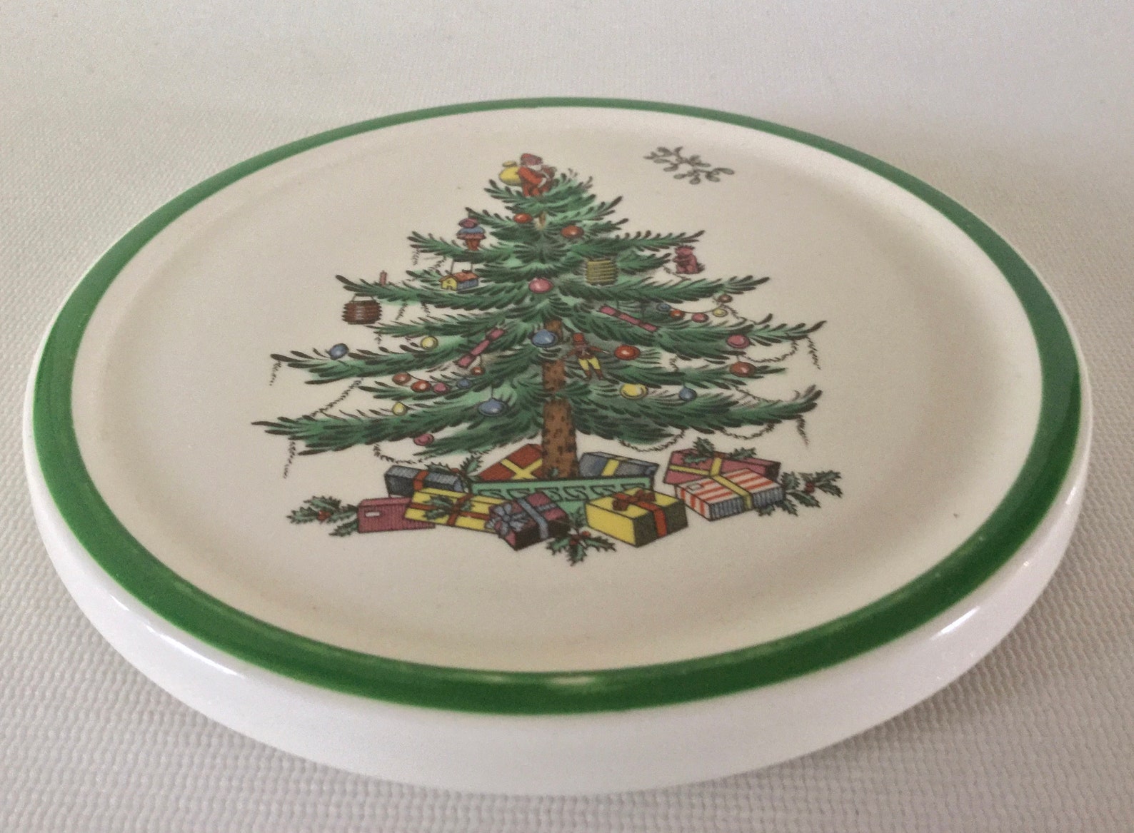 You Choose Spode England CHRISTMAS TREE S3324 Trivet Covered  Etsy