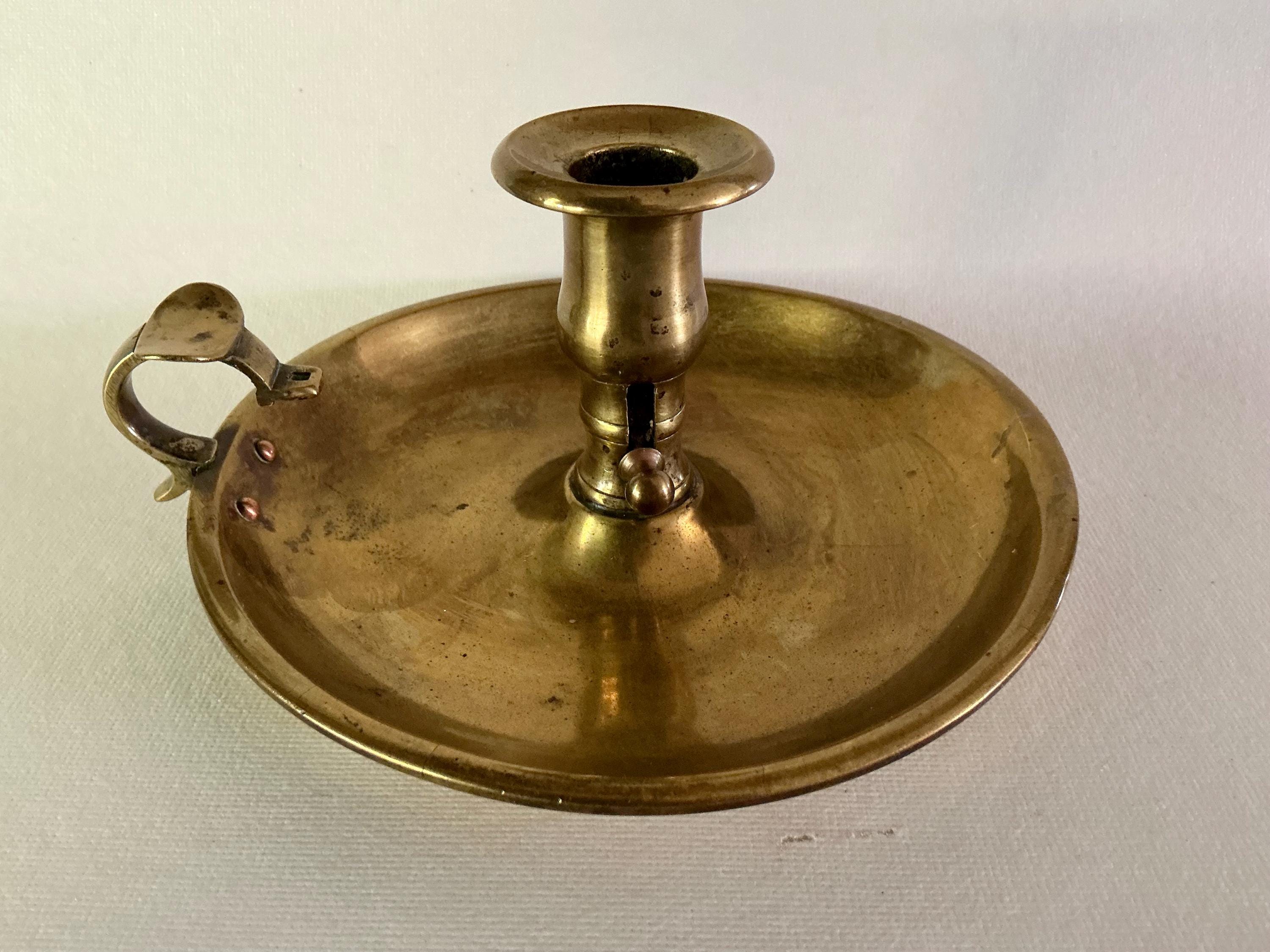 Antique Chamberstick - Etsy