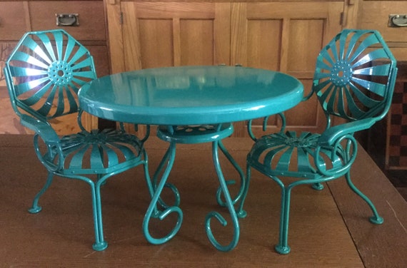 american girl kit table and chairs