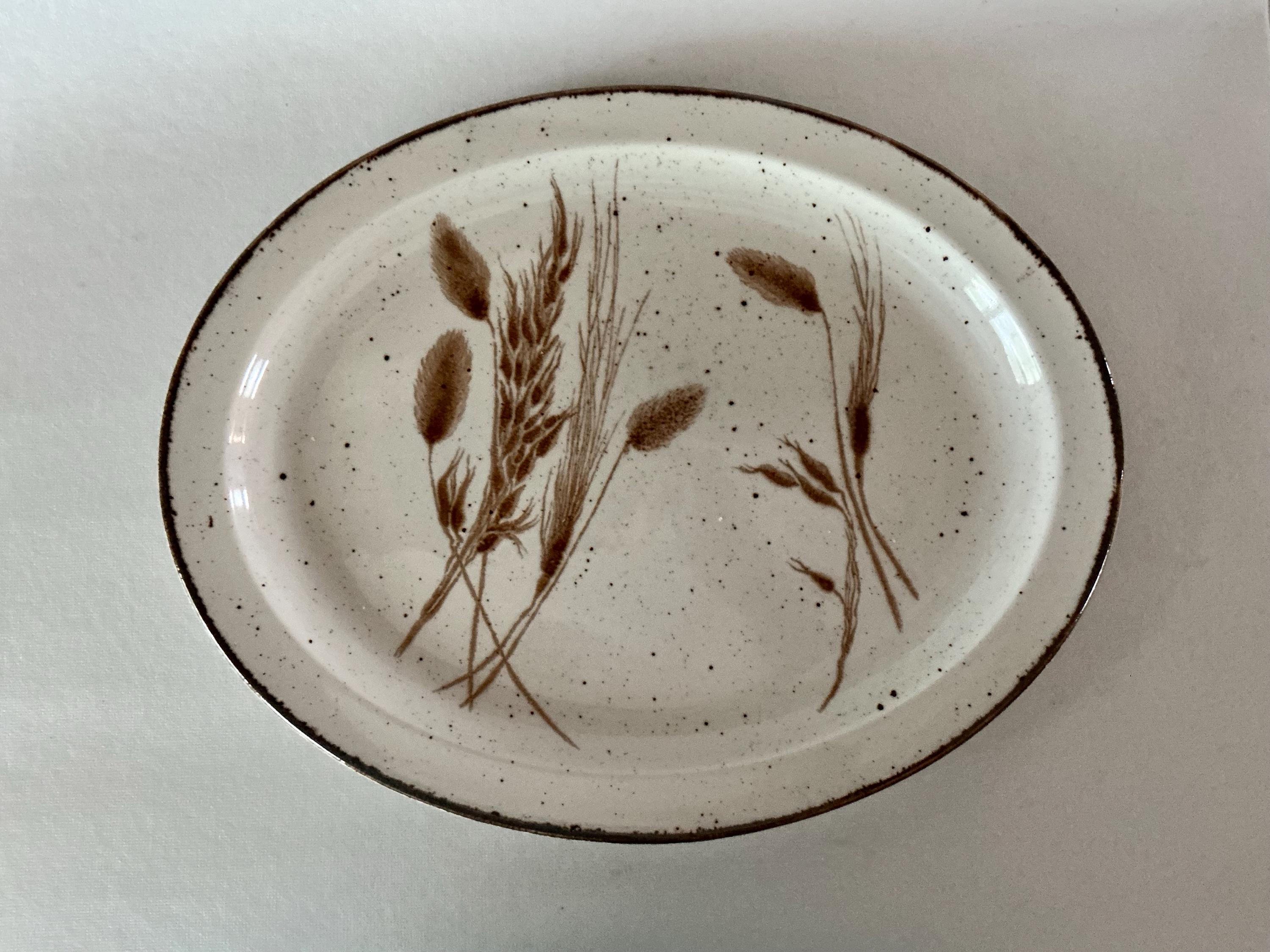 Midwinter Stonehenge WILD OATS Wedgwood Oval Serving Platter MCM
