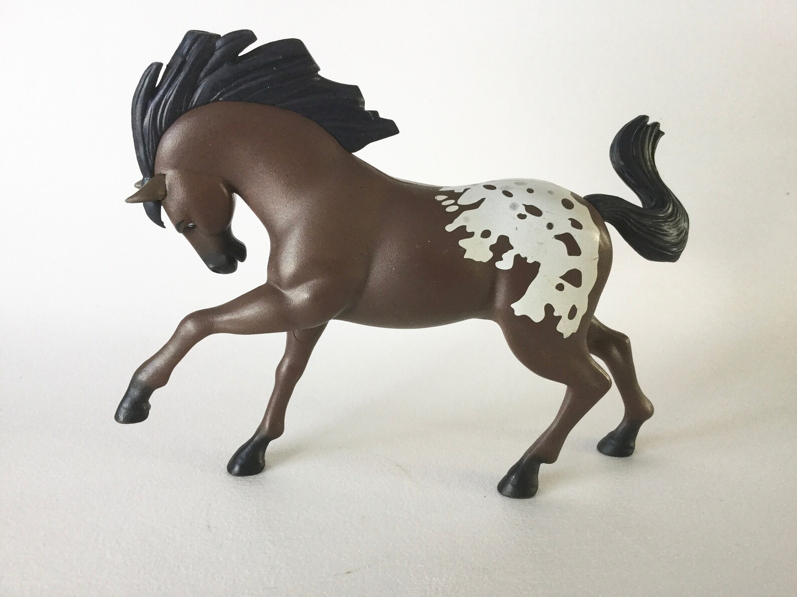 2 Nice Brown Plastic Toy HORSE Figurines Hartland Plastics & Etsy