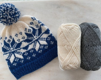 Kit - Snowflake Hat