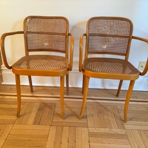 Josef Hoffmann for Thonet bentwood chairs