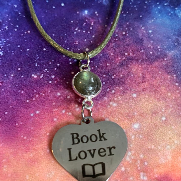 Book Necklace Etsy