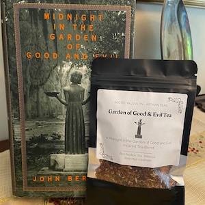 Garden of Good & Evil Tea. Bookish Old Black Magic Beside a Moonlit River. Organic