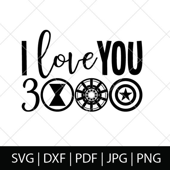 Free Free 80 I Love You 3000 Svg Free SVG PNG EPS DXF File