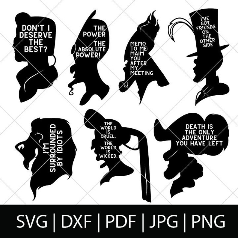 Free Free 209 Disney Villains Svg SVG PNG EPS DXF File
