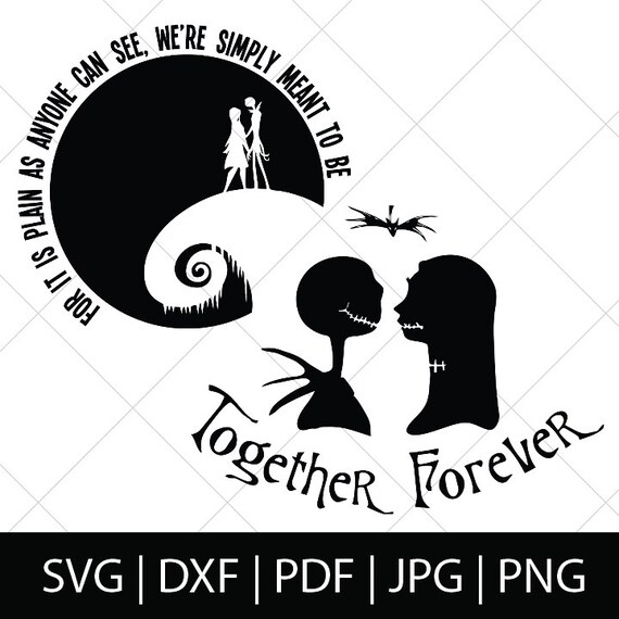 Download Nightmare Before Christmas Svg Bundle Diy Disney Shirt Etsy SVG Cut Files