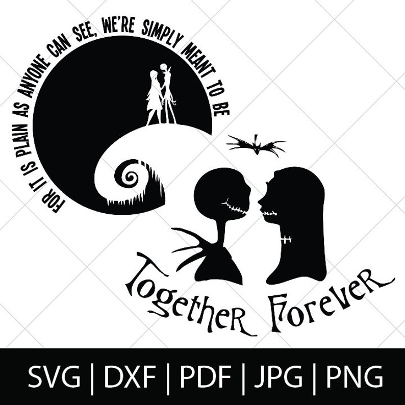 Download Nightmare Before Christmas Svg Bundle DIY Disney shirt | Etsy