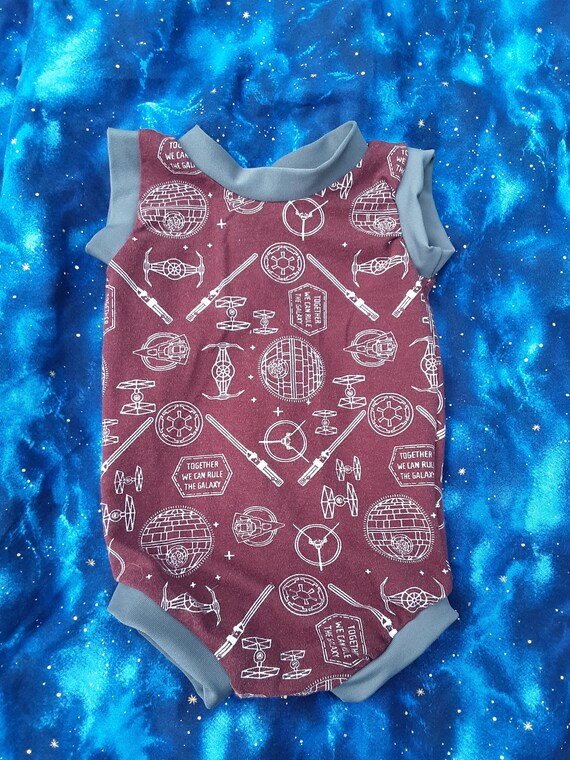 star wars romper baby