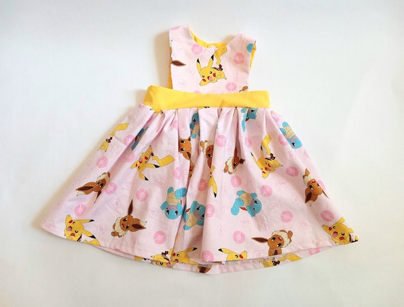 Pokemon Baby Dress, Pikachu Clothes - Etsy