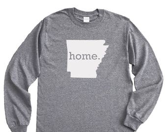 Homeland Tees Arkansas Home Long Sleeve Shirt