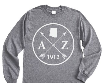 Homeland Tees Arizona Arrow Long Sleeve Shirt