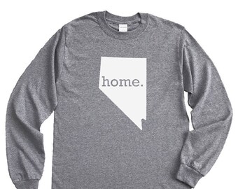 Homeland Tees Nevada Home Long Sleeve Shirt